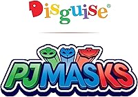 Vista 6 de PJ Masks - Disfraz de lujo para niños con luz y máscara de personaje, talla infantil Owlette