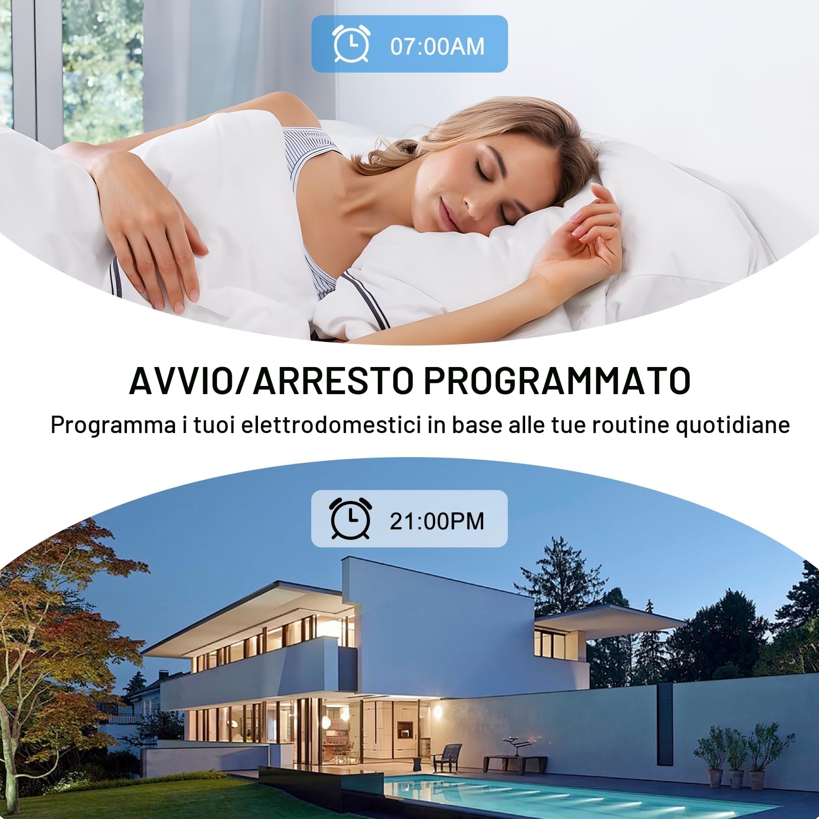Interruttore Wifi Smart Life, 2.4G Interruttore Smart Wifi,Mini intelligente, Smart Luci Rele Module,Controllo Remoto via App Smart Life/Tuya per Domestica Intelligente