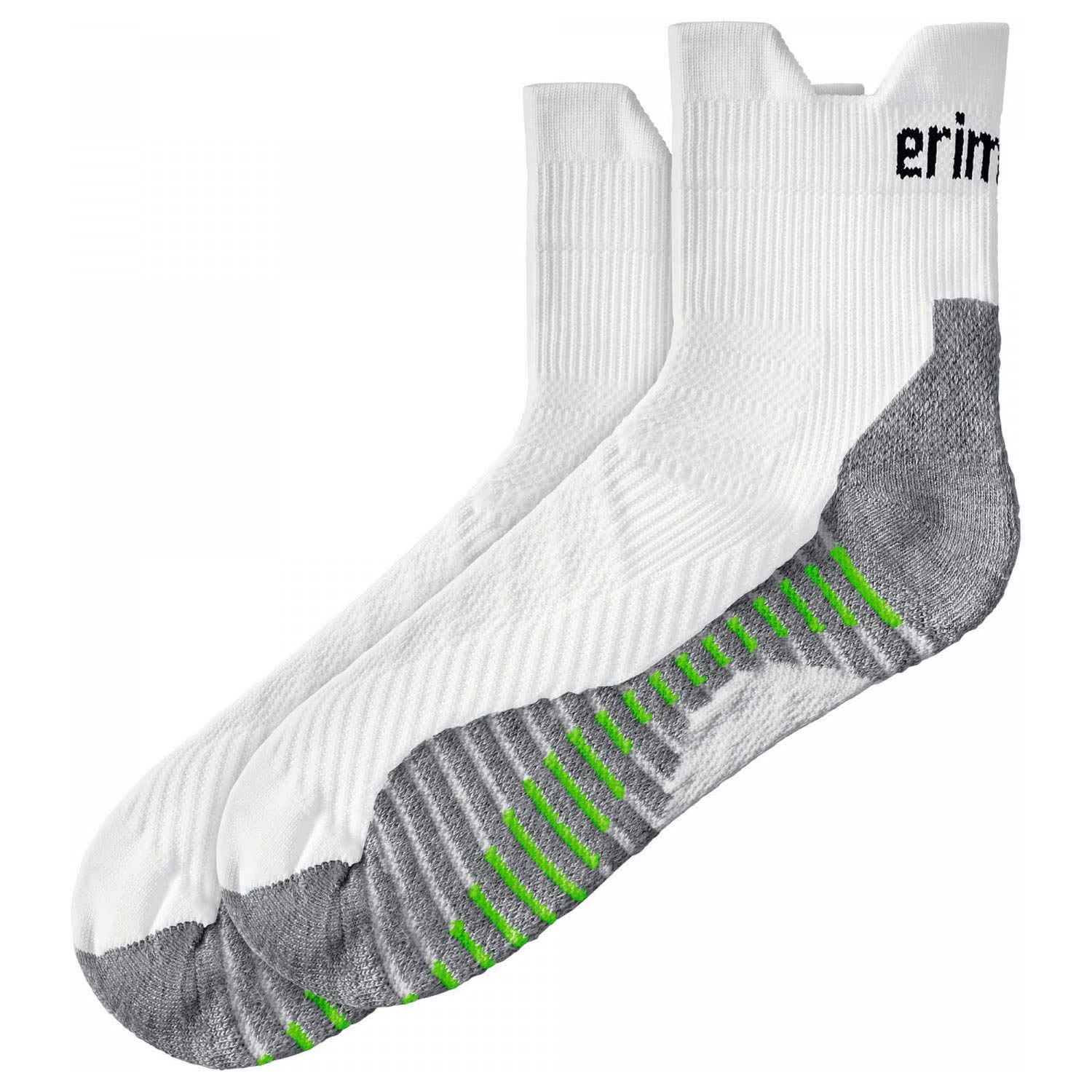 Erima Men Running Socks - White, 43-46
