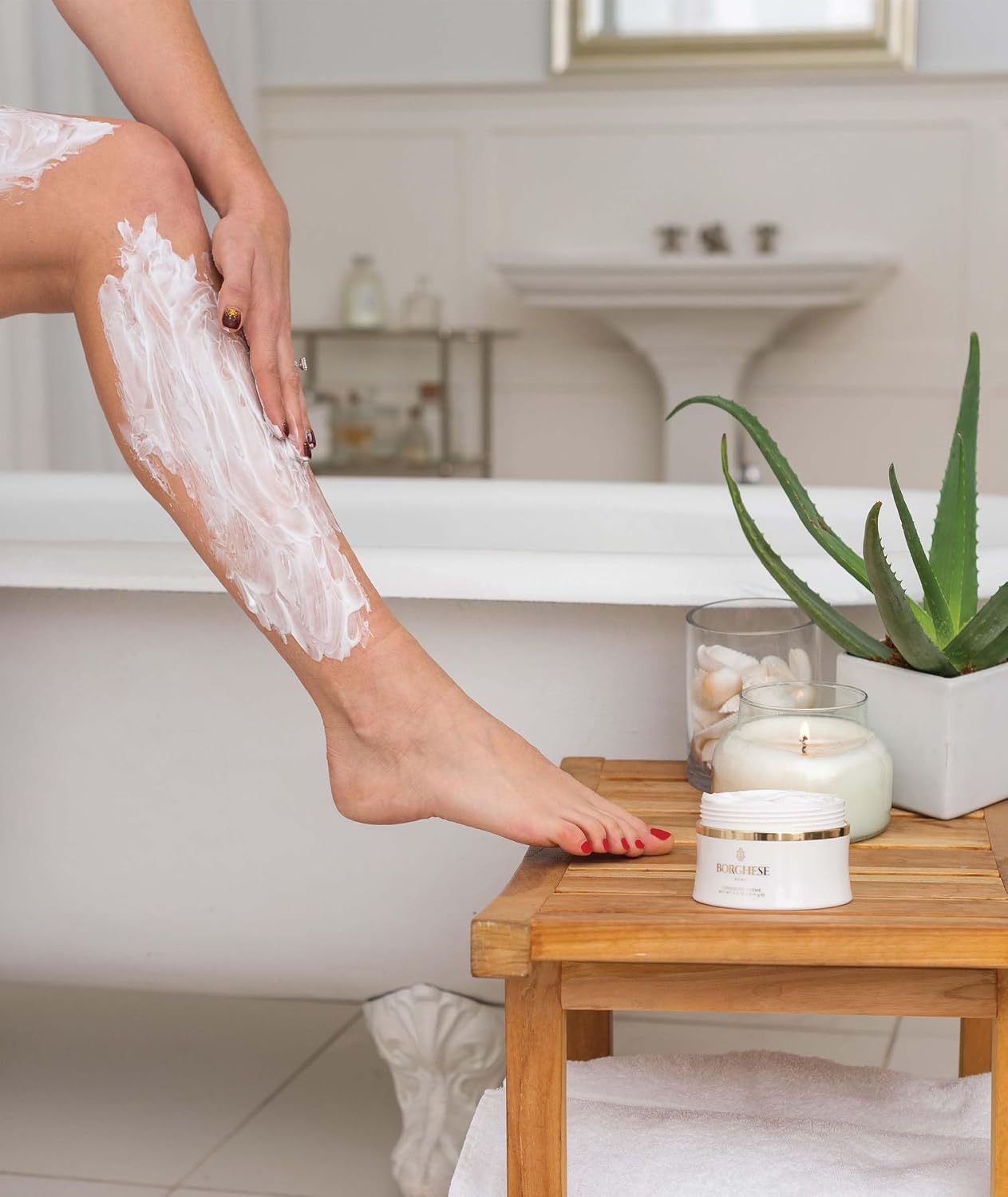 Borghese Tono Moisturizing Body Cream, Nourishing Body Moisturizer for All Skin Types - New Clean Formula
