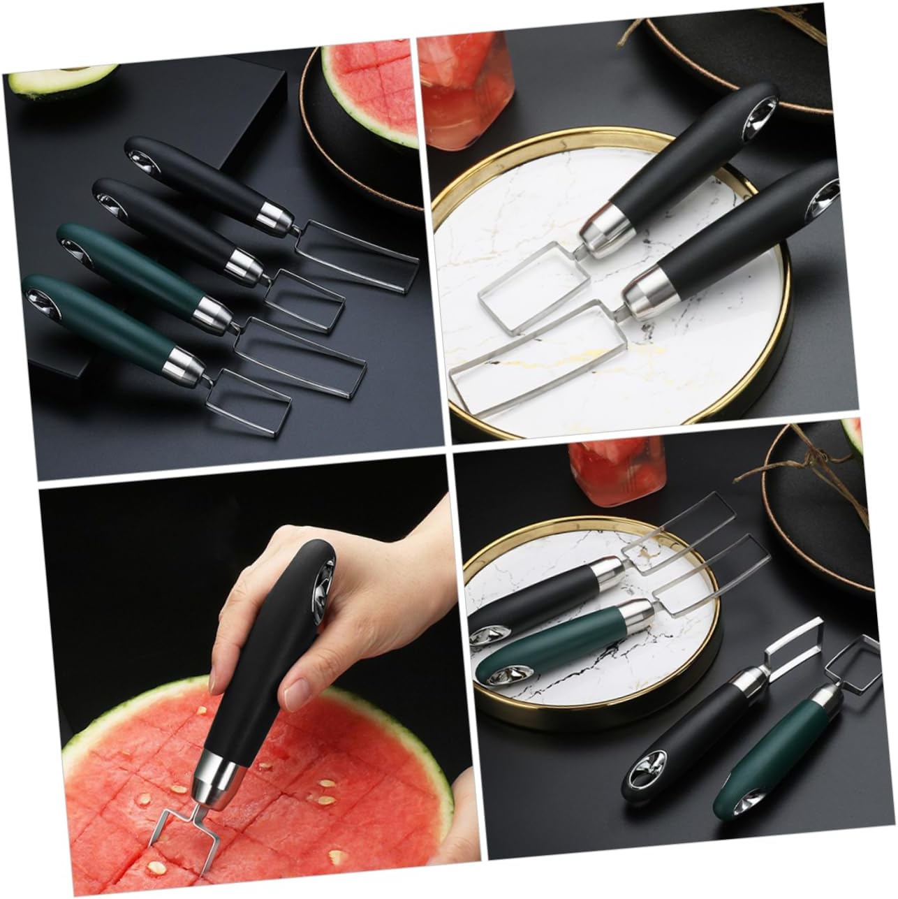 Watermelon Cutter Slicer with Comfortable Grip for Fruit Cutting