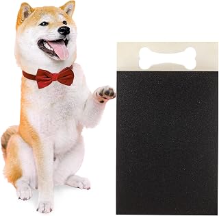 TECWAP Dog Nail Scratch Pad is Made of Environmentally Friendly Wood Board, Scratch Square for Dogs can Provide More Play time for You and Your Dog, Suitable for Big, Small Dogs and Cats.