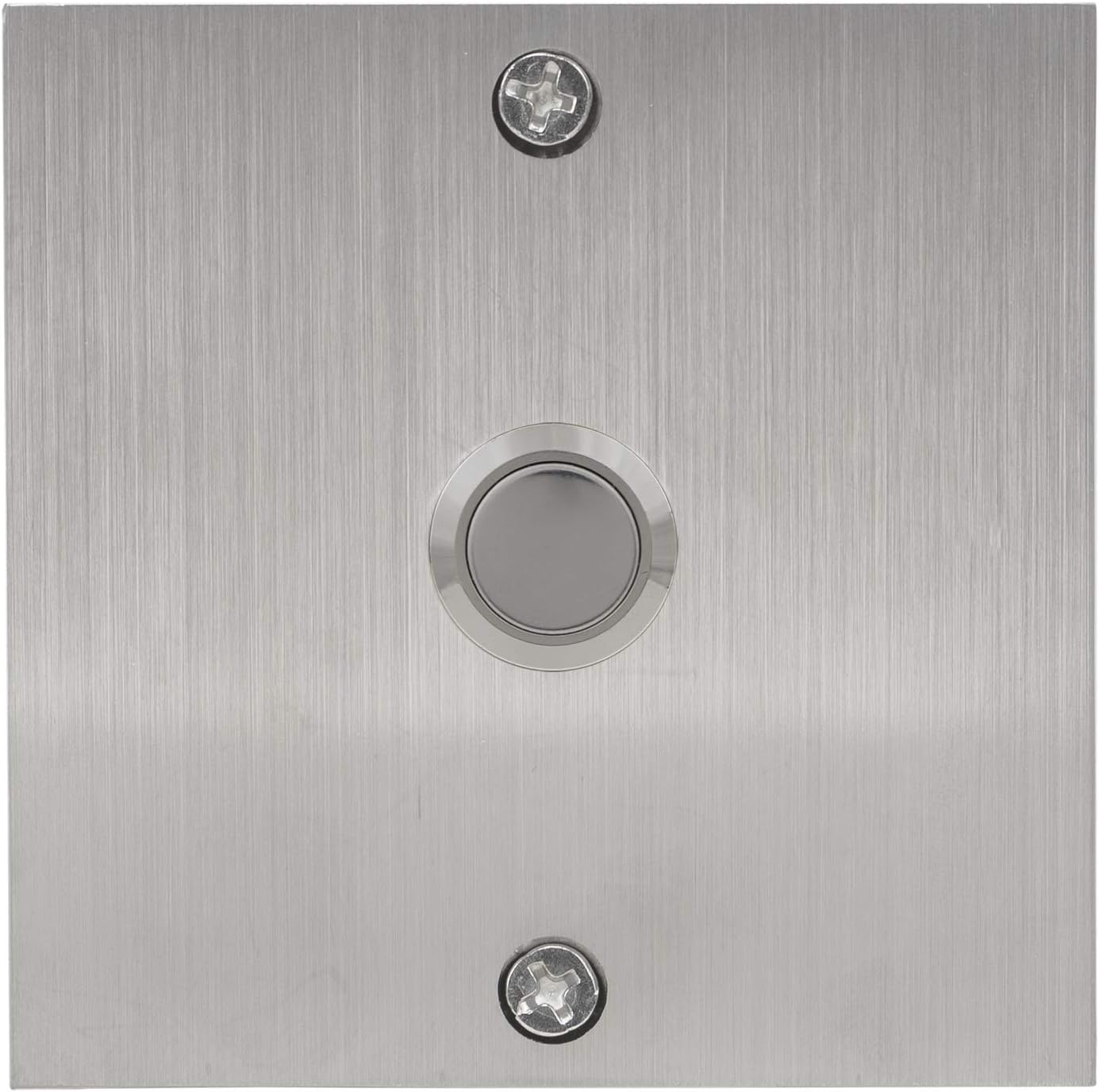 Waterwood Square Stainless Steel Doorbell - Wired High Quality Modern Push Button