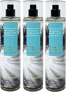 Bath Misty Morning Fine Fragrance Mist Lot of 3 - Full Size