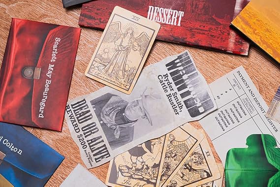 Professor PUZZLE Saloon, A Fully Scripted Murder Mystery Game