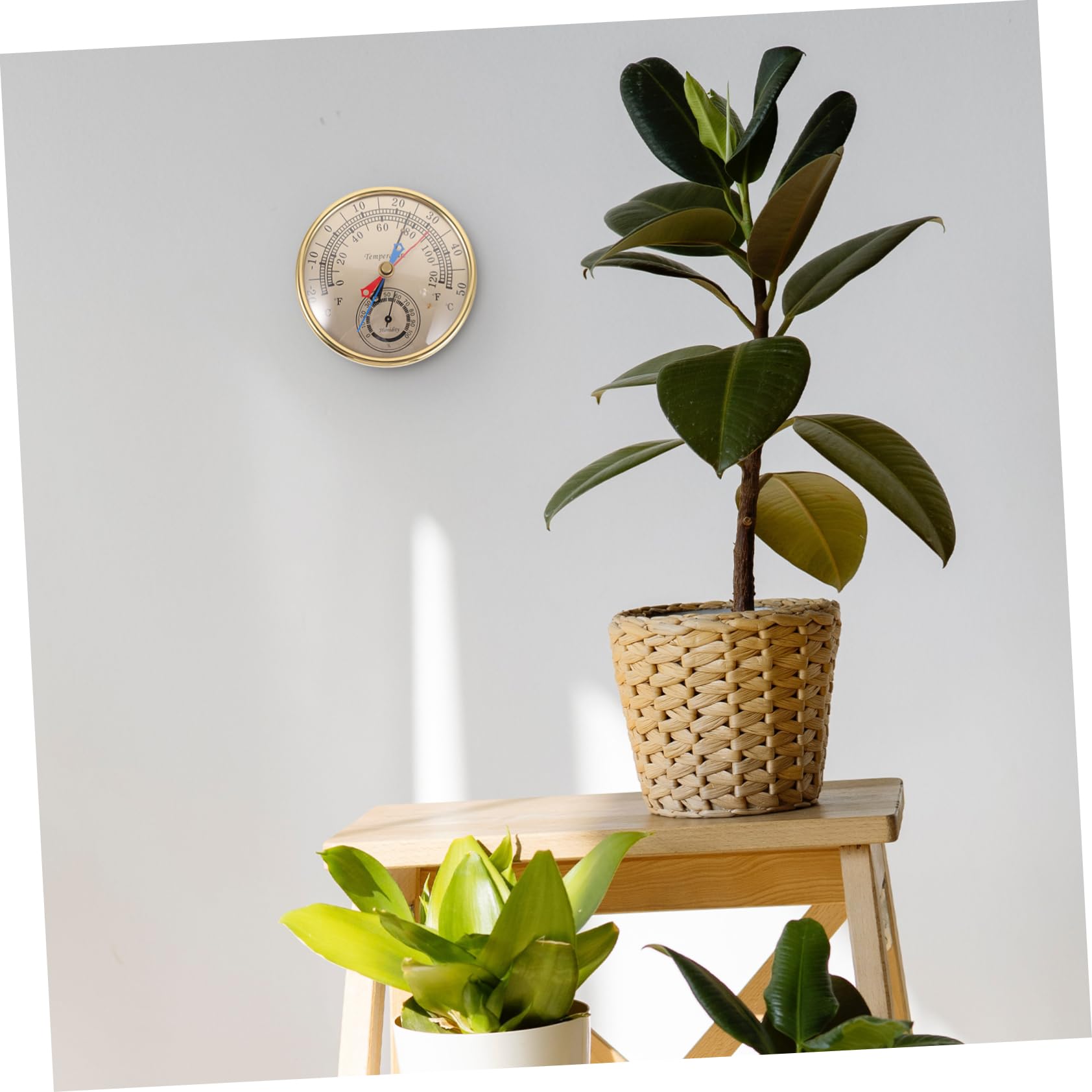 BESPORTBLE 5Pcs Thermohygromètre Maximum Et Minimum Thermomètre Hygromètre Station Météo Domestique Mural Sans Fil Température Thermostat