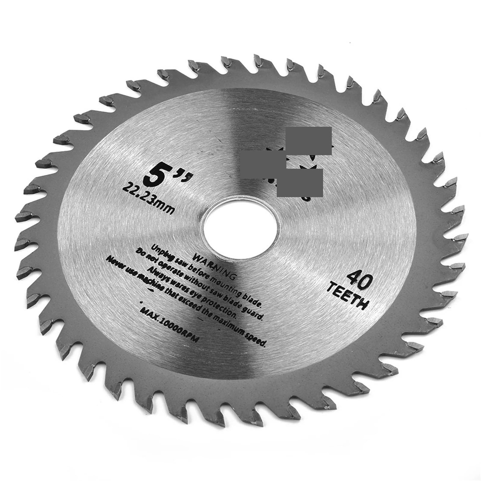 1 sztuka 125 mm tarcza tnąca mini okrągłe ostrze do drewna, tworzywa sztucznego, metalu, obrotowych narzędzi tnących, 40 zębów