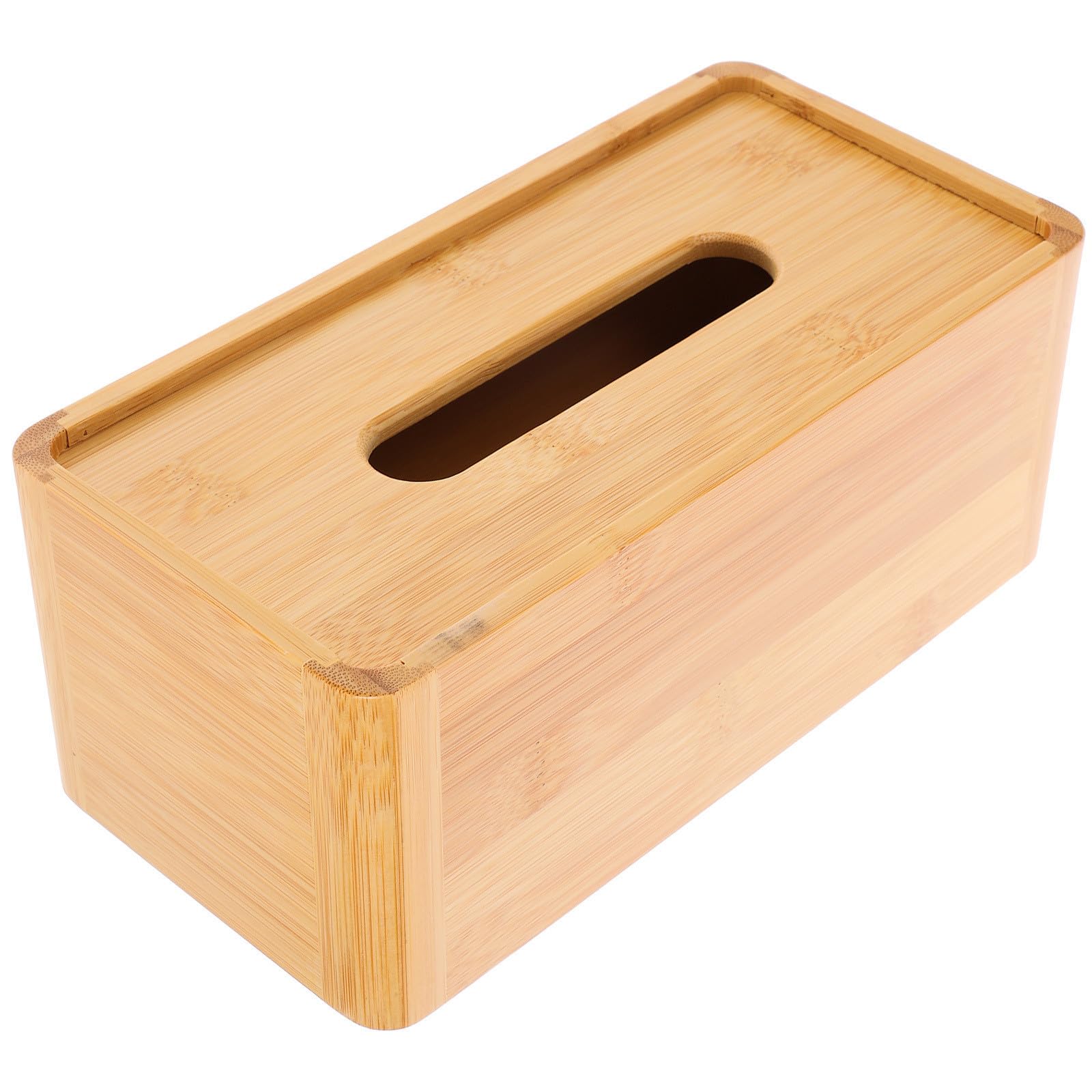 Boîte à mouchoirs en bambou style délicat pour une ambiance zen et épurée