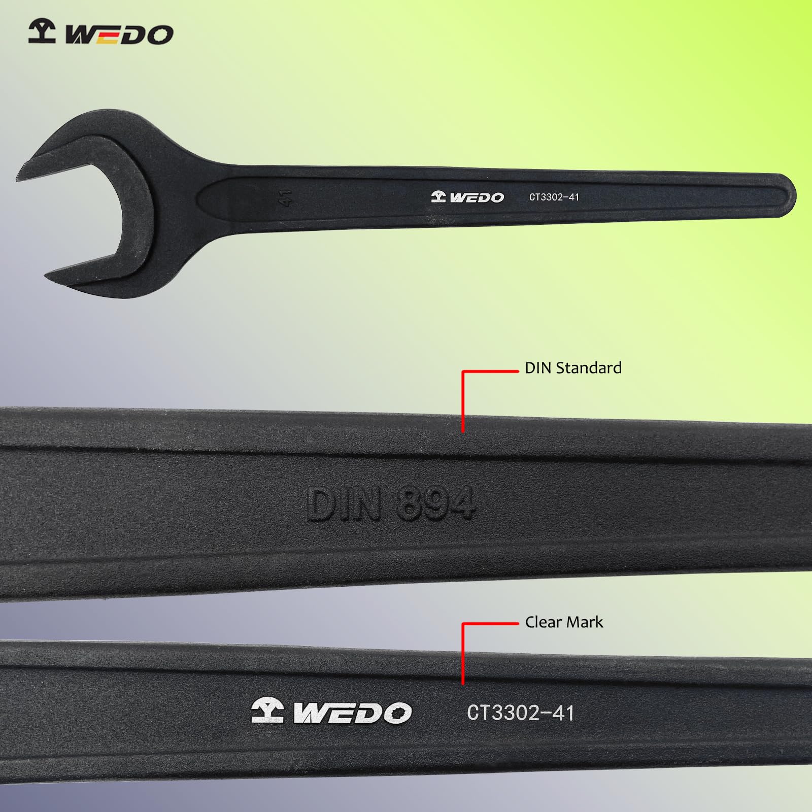 Chiave Per Bombole WEDO 22mm - Acciaio 40CRV, Lunghezza 195mm, Alta Resistenza