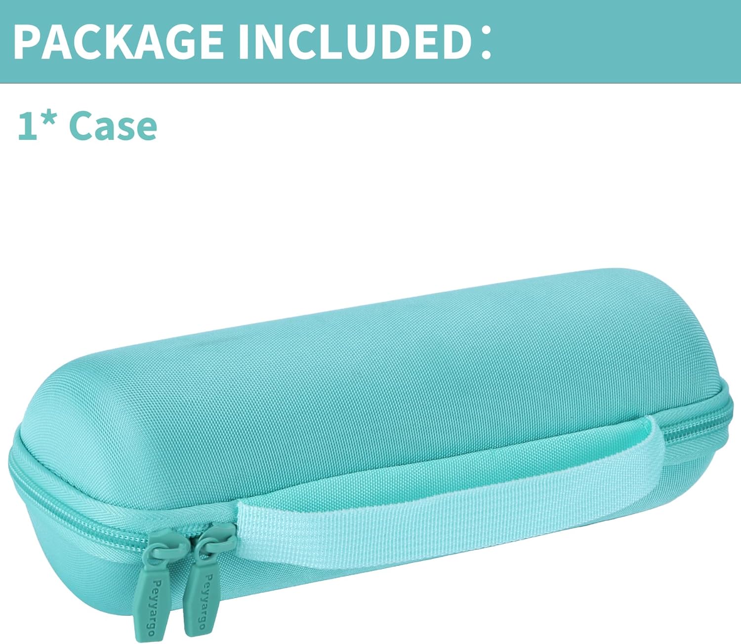Storage Case Compatible with JBL Flip 7/6 / 5 Portable Waterproof and DropProof Speaker (Teal) - Image 6