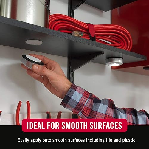 Miniatura 5 de VELCRO Brand Adhesivo adhesivo adhesivo para sujetadores industriales, resistencia de grado profesional, uso en interiores y exteriores, 1 78