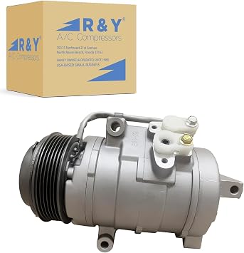 RYC Automotive Air Conditioning Compressor and A/C Clutch AEG320 | Fits Mazda CX-9 3.5L, 3.7L 2007-2015