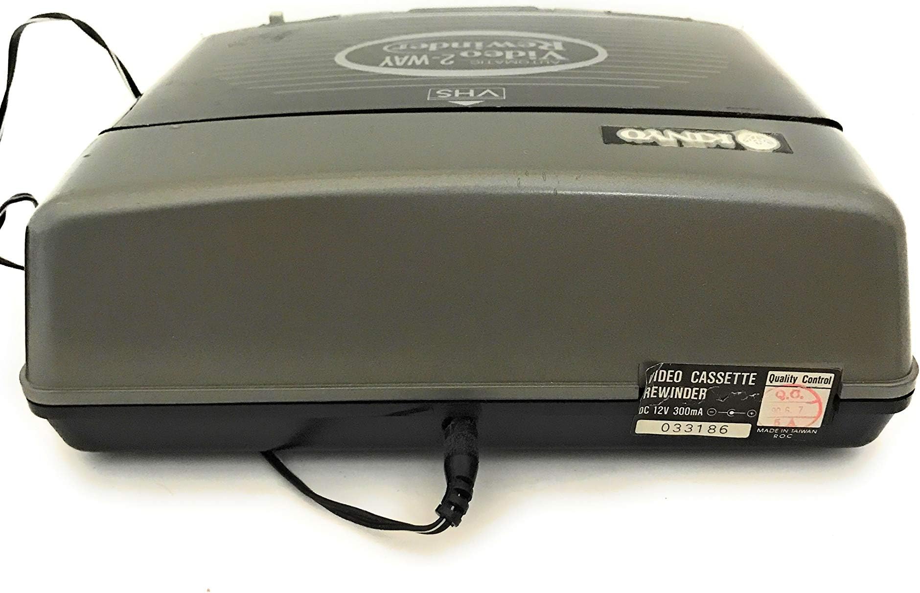 Video Rewinder Automatic 2-Way VHS with Fast Forward