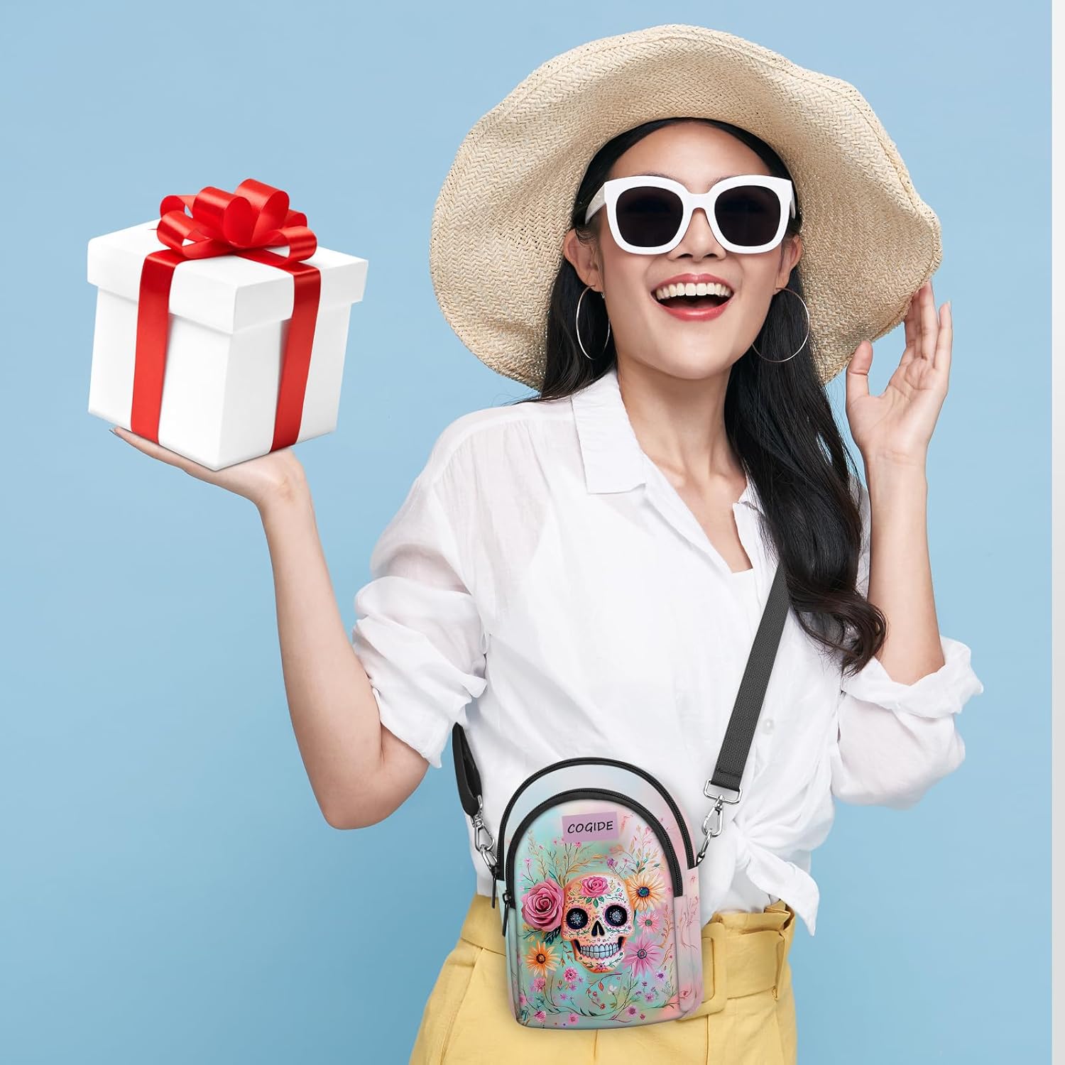 Small Crossbody Bags for Women Cell Phone Purse Lightweight Shoulder Bag with Adjustable Strap Casual Travel - Image 3