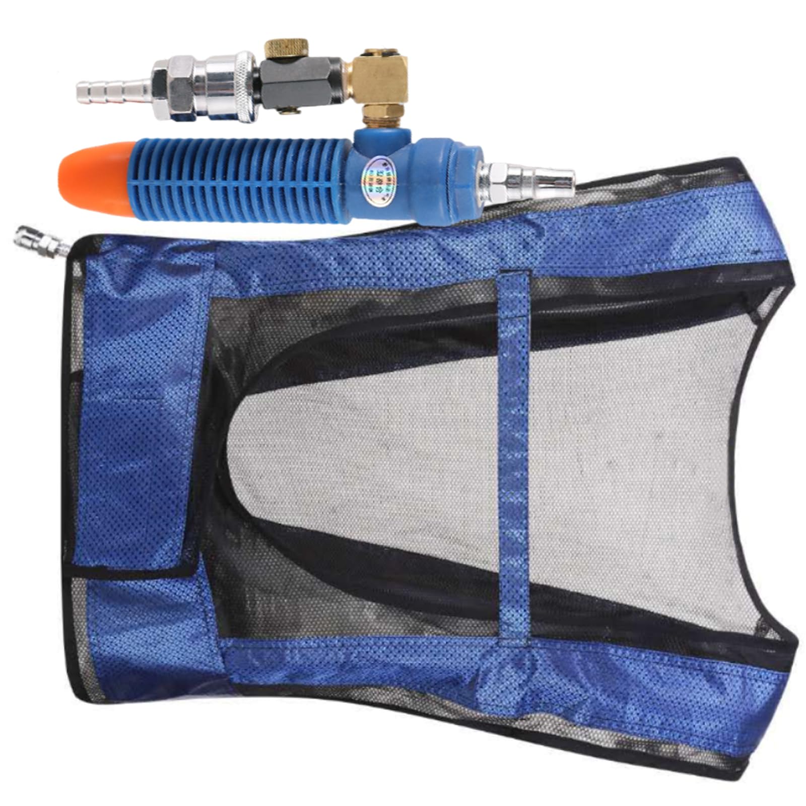 Gilet de climatisation air comprimé pour environnement chaud et soudage
