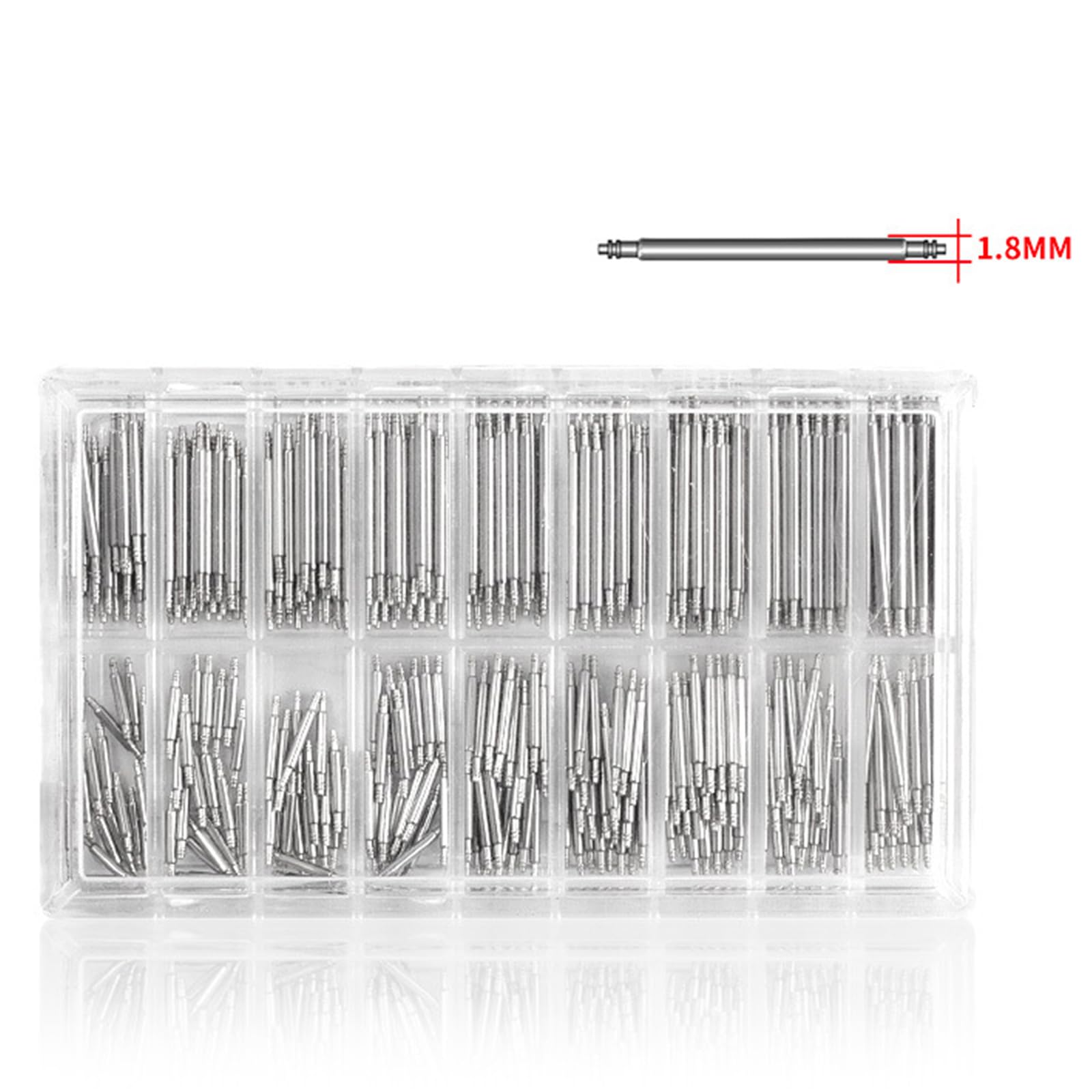 Set 360 Barrette A Molla Orologio - Con Strumento Rimozione Per Cinturini 8-25mm - Foto 3