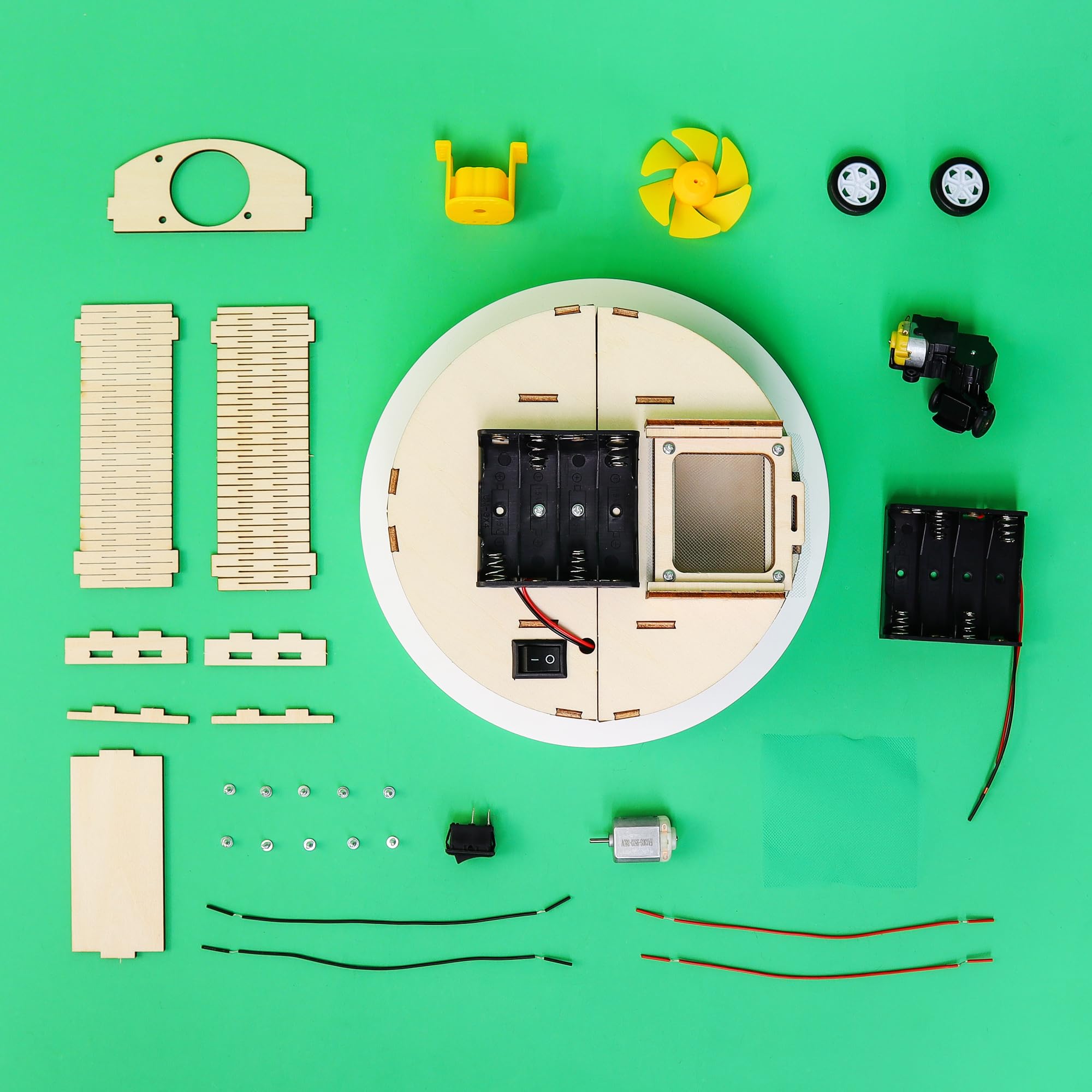 Kitsville Personalizable DIY Robot Vacuum STEM Kit – Build Your Own Smart Vacuum Robot, Robotics & Engineering Project view 6