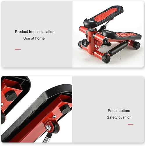 Miniatura 7 de Máquina de entrenamiento para uso doméstico Aeróbico Stepper Pierna Tonificación Entrenamiento Bajo Impacto Fitness Gimnasio Máquina Pantalla LCD