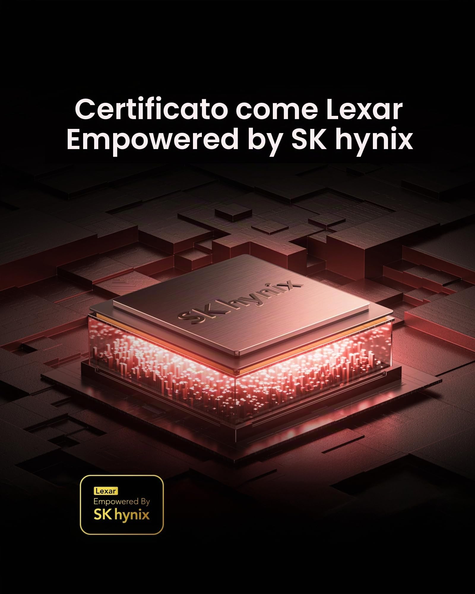 Lexar RGB DDR5 RAM 1x24GB 6000MHz CL28, Memoria di lavoro UDIMM a 288 pin per desktop, Memoria per computer da gioco ad alte prestazioni per PC, per AMD EXPO, AI, DRAM potenziata da SK hynix, CL28-36