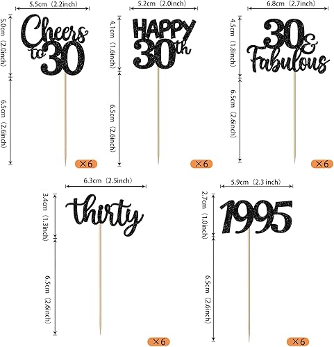 Miniatura 240 de Rsstarxi Paquete de 30 adornos para cupcakes de 15 cumpleaños con purpurina Mis Membrillo 15 desde 2010 Feliz 15º Cupcake Toppers Quince Cheers to