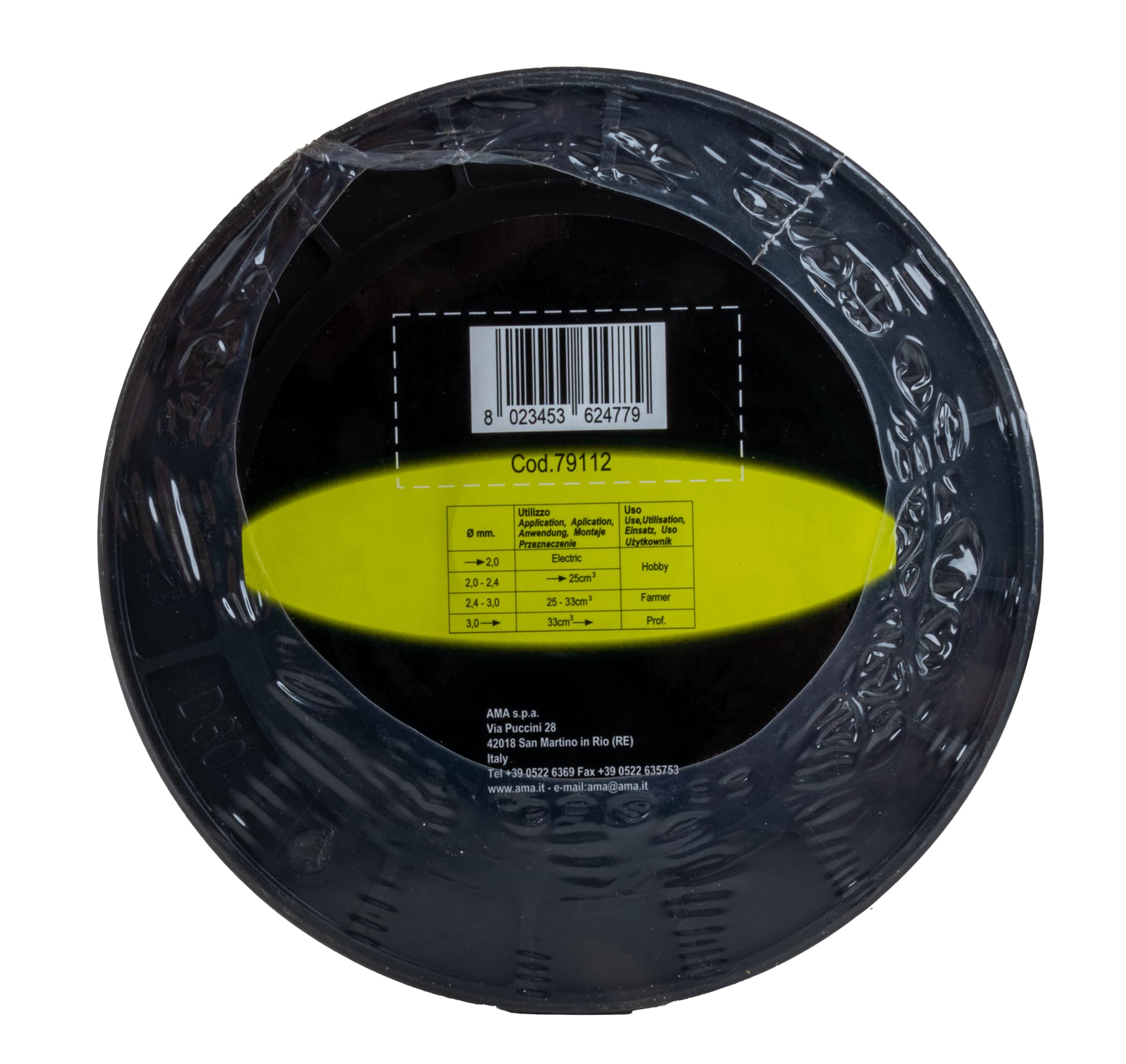 AMA Monofilo Decespugliatore 45 m Ø 6 mm Verde