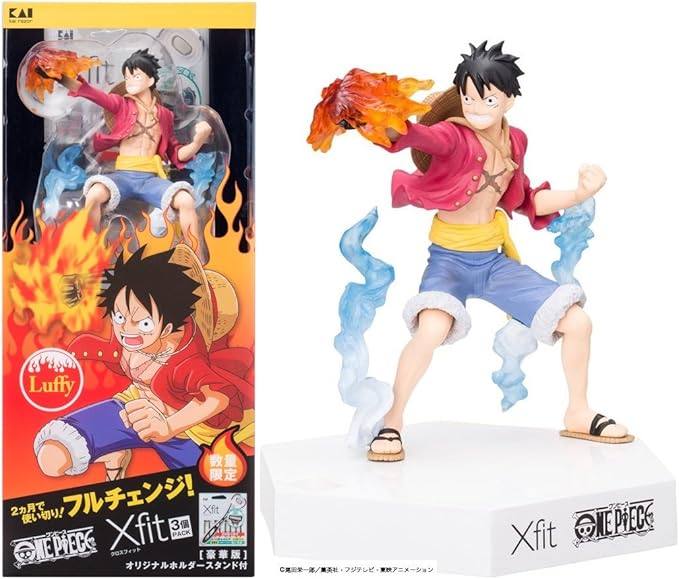 Amazon Co Jp Xfit クロスフィット 5枚刃カミソリ ワンピース企画 第3弾 3コパック オリジナルホルダースタンド ルフィ ドラッグストア