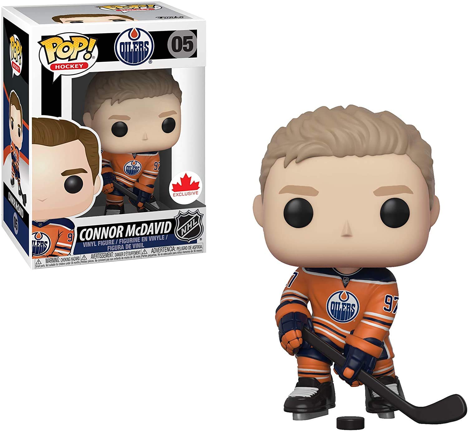Funko FU33104 Pop! Sports: NHL-Connor McDavid, Multi, : Amazon.ca