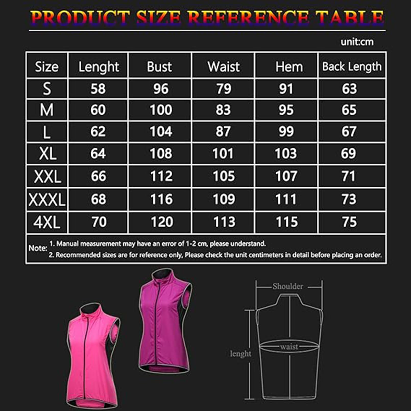 Gilet de Cyclisme pour Femme sans Manches Coupe-Vent Hauts Cyclisme Maillots de Cyclisme Respirants Gilet Cyclisme Réfléchissant Haute Visibilité Course Légères Respirantes,Purple-XL