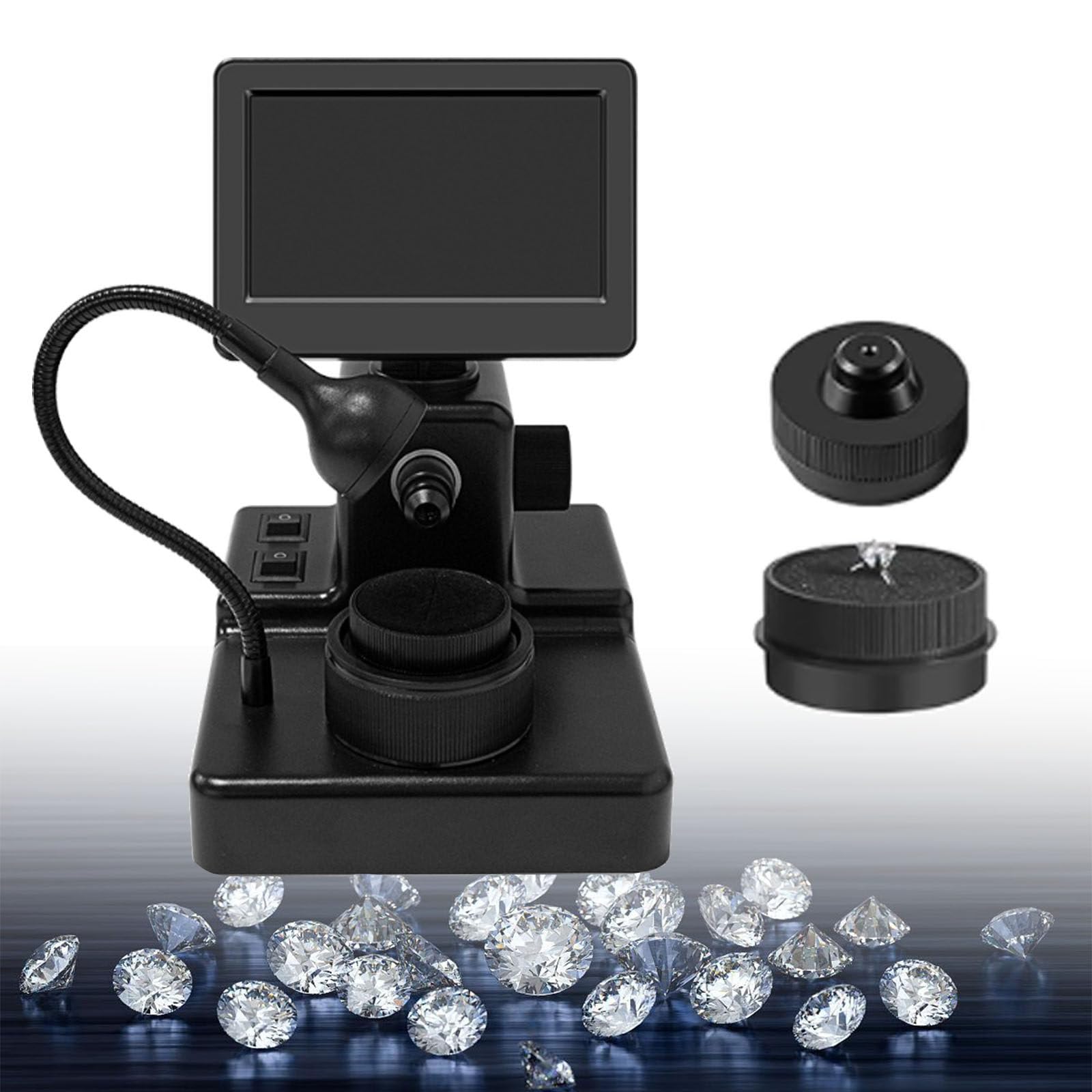 Microscope numérique pour l'inspection de bijoux et l'analyse de diamant de valeur - 8
