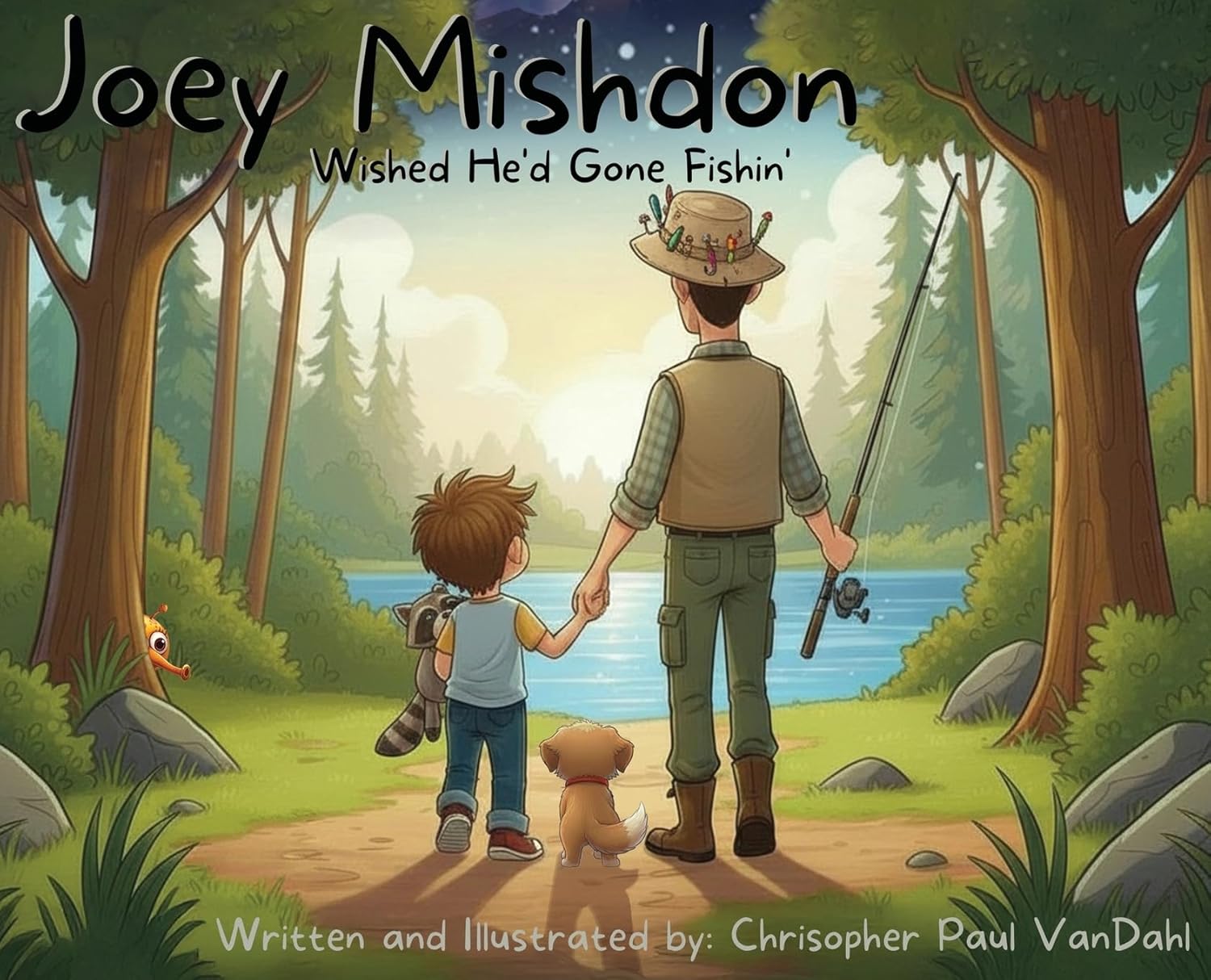 Joey Mishdon Wished He'd Gone Fishin'      Hardcover – Large Print, April 1, 2026