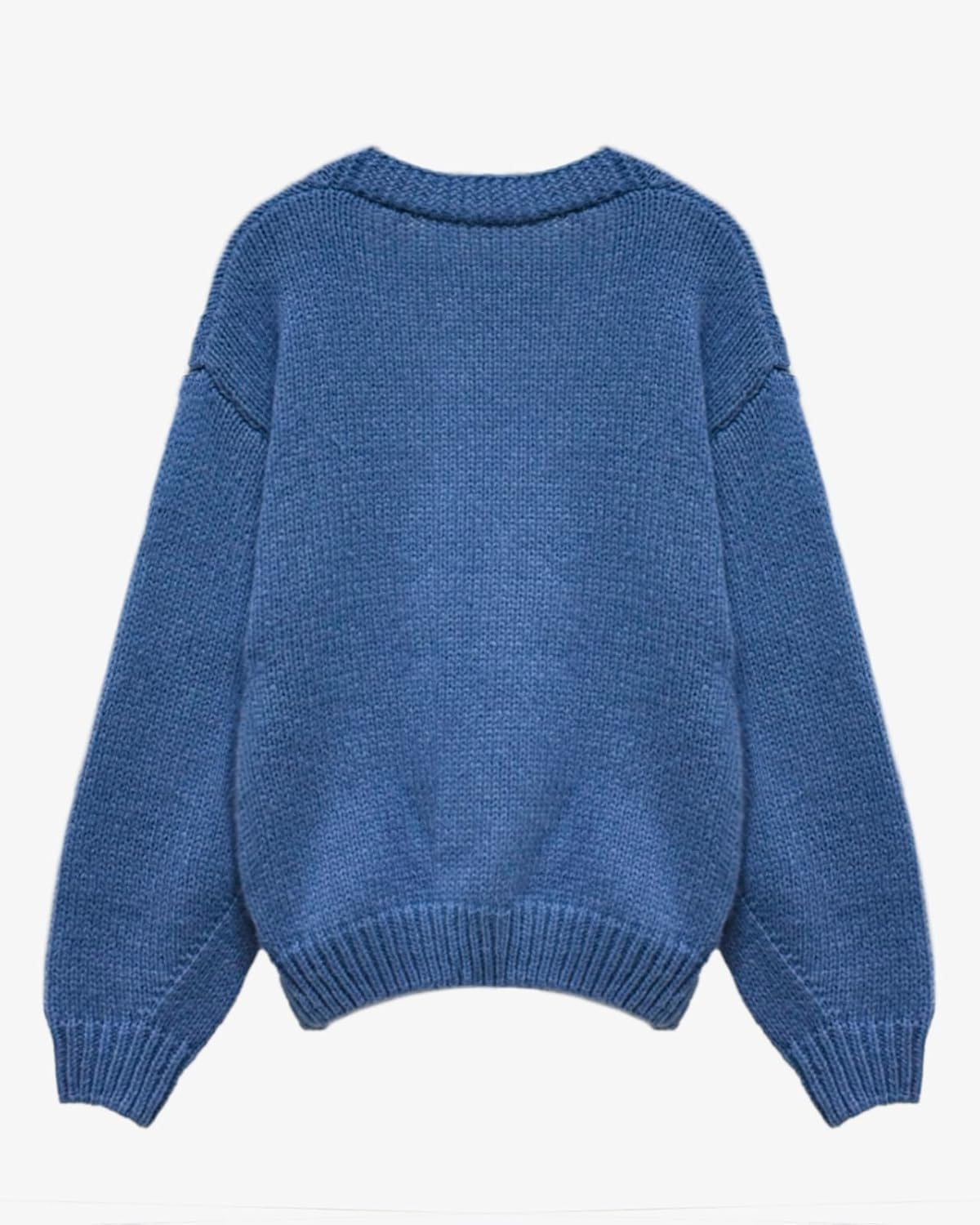 Cardigan Sweaters for Women Long Sleeve V-Neck Button Knit 3D Cherry Y2k Surcoat - Image 4