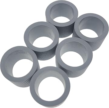 6PC X OKLILI 148-4864 1484864 Pickup Feed Roller Tire Rubber Compatible with Kodak i1200 i1300 i1210 i1220 i1310 i1320 i2400 i2600 i2800 ss500 ss520 i1405 i1410 i1420 i1440 i150 i160 i260 i280