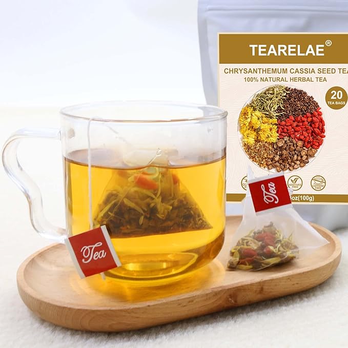Té de Crisantemo y Semilla de Cassia - 20 Saquitos - 5g c/u miniatura 4