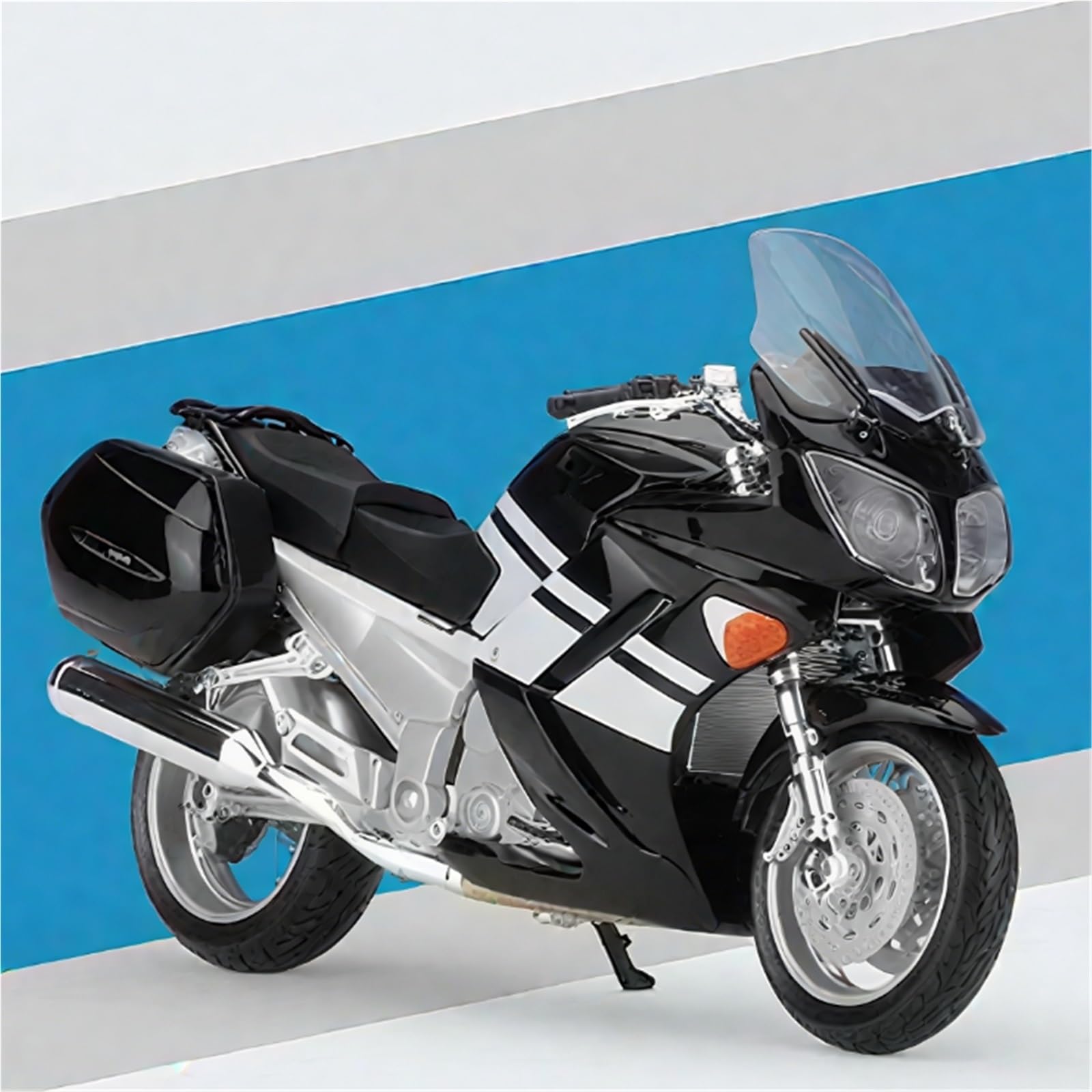 Modelo de Motocicleta Colección De Regalos Simulación Motocicleta A Escala 1/18 para Yamaha FJR 1300