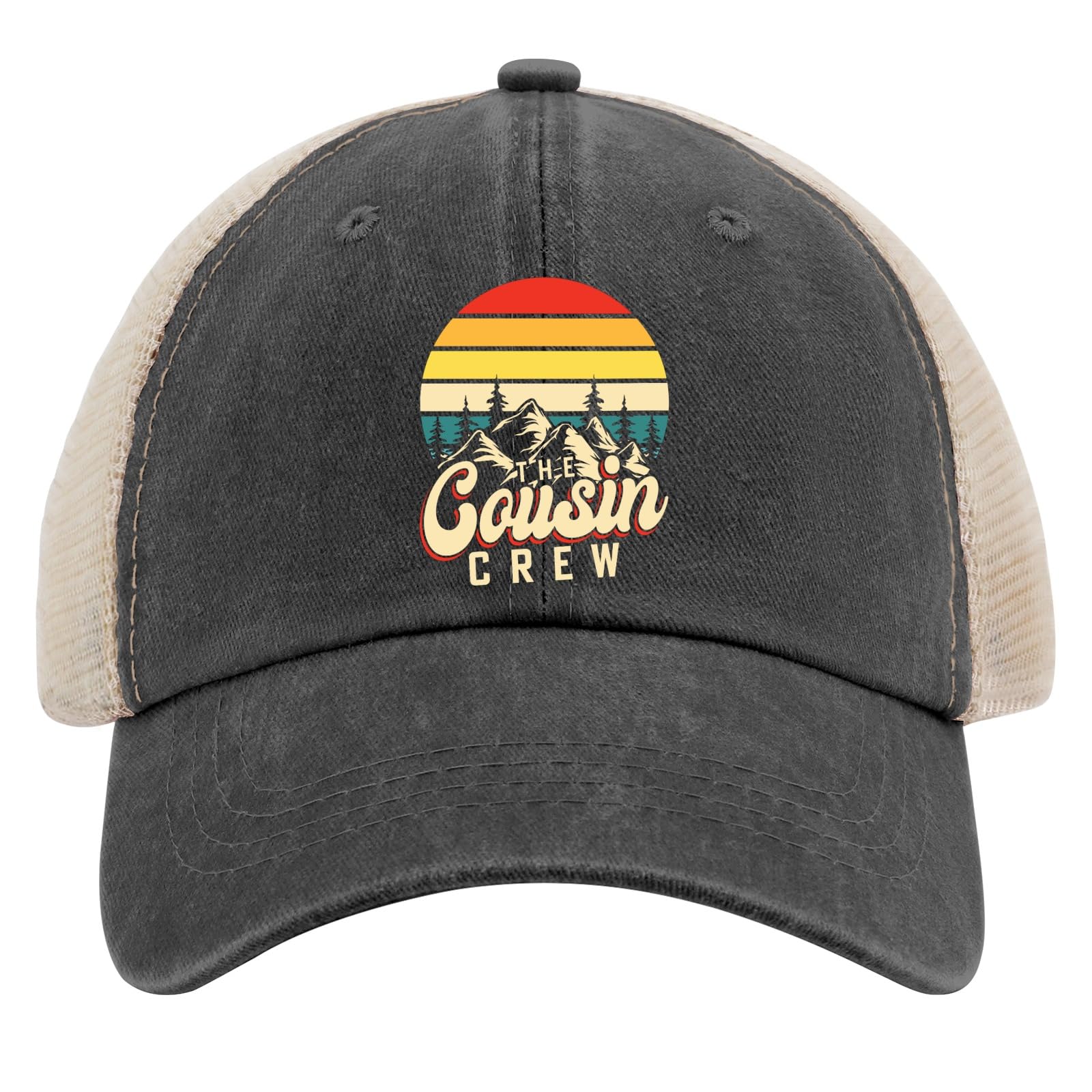 Cowboy hat Men Cousin Crew Trucker hat Men Blue hat Gifts for Grandma Golf Caps Suitable for Beach Accessories