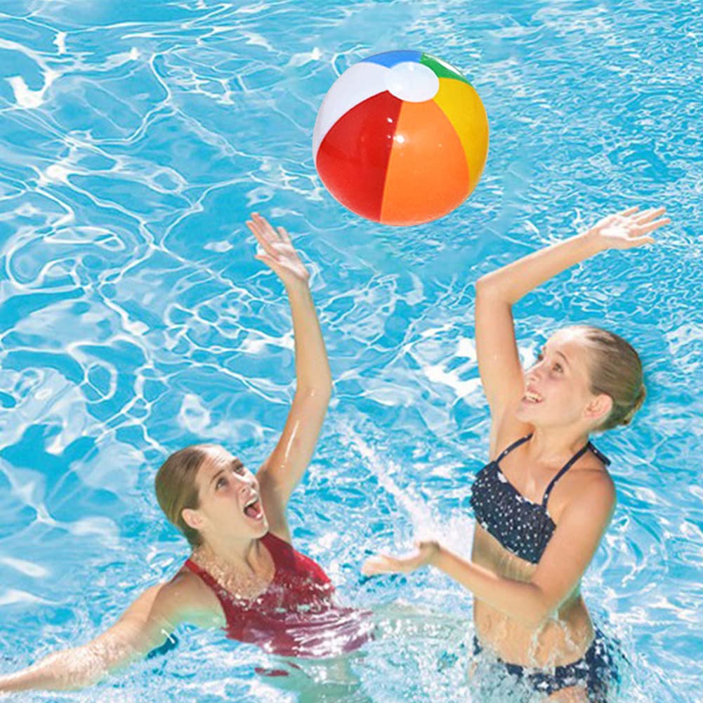 Plage Gonflables, Ballon Plage Arc-en-, Ballon Piscine 22/25