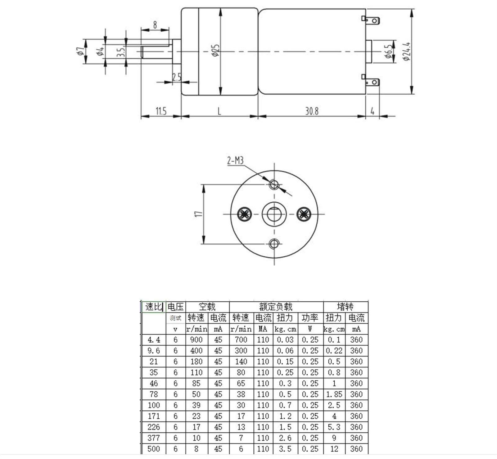 Lruirui-Motor DC 6V 12 Volt Elektrische DC Motor Met Metalen Versnellingsbak, 12V Geared Motor, DIY Driver Onderdelen (Kleur: Zilver, Snelheid (RPM): 12v 77rpm