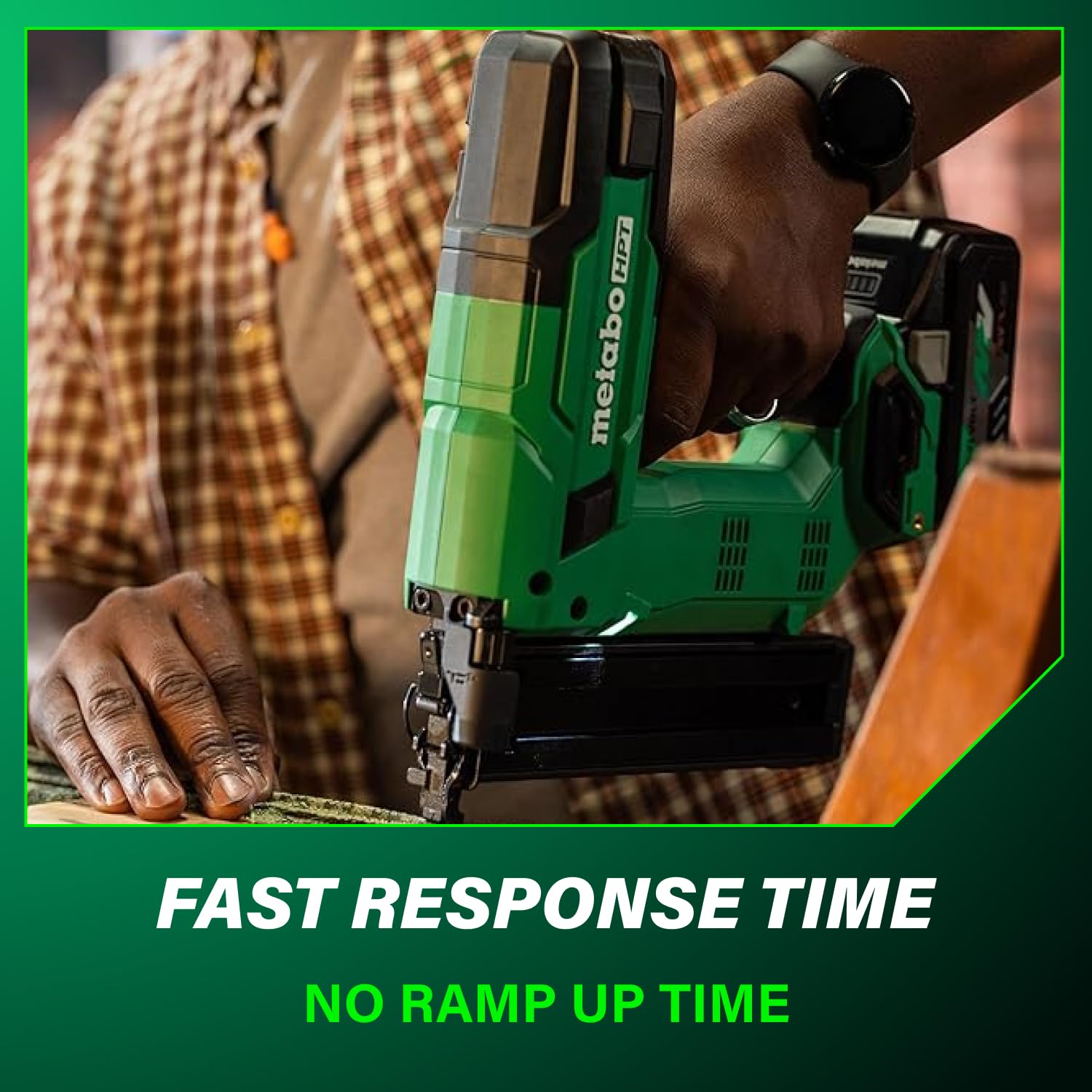 Metabo HPT Cordless Stapler - 18 Gauge -10