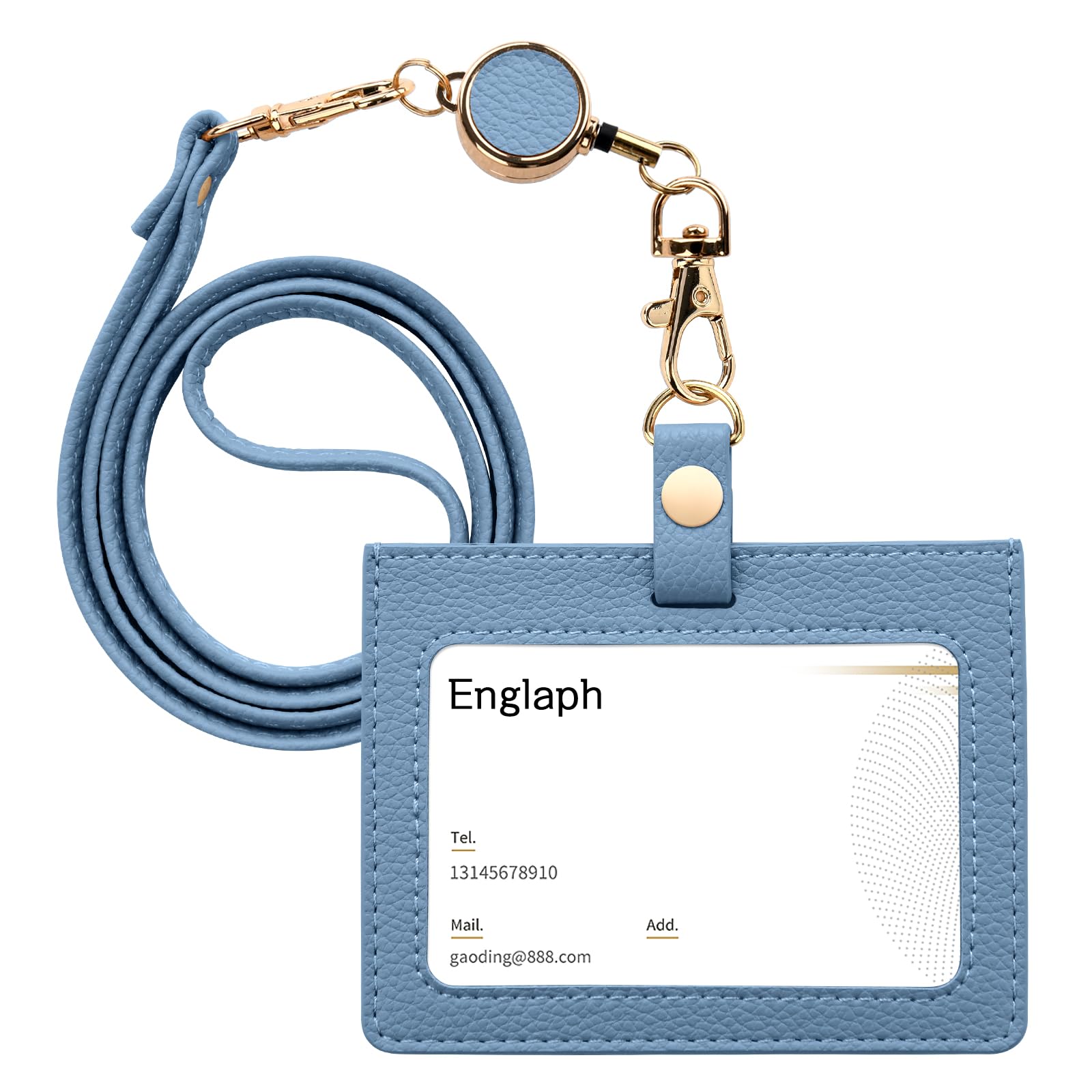 Amazon.co.jp: IDカードホルダー 横型 IDカードケース 社員証ケース