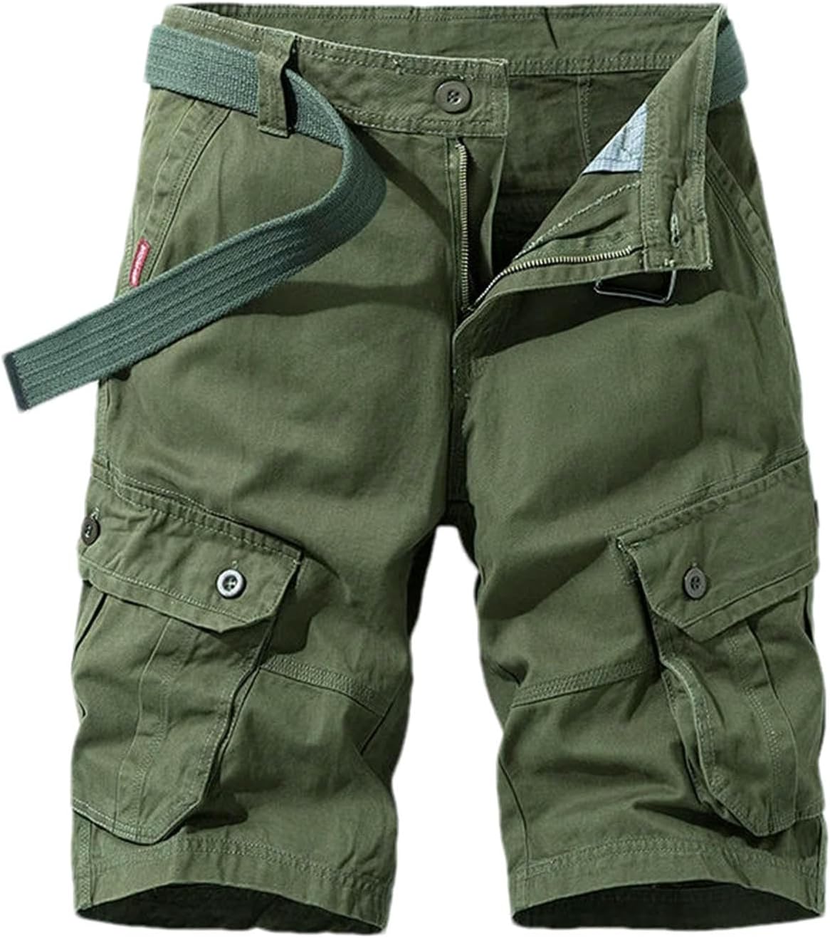Summer Men Cargo Shorts Cotton Multi-Pocket Tactical Mens Casual Bermuda Military Jogger Shorts Male