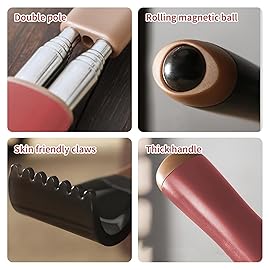 WOVTE Extendable Back Scratcher for Women with Massage Ball Anti Rotation, Birthday Gifts for Women Wife Stocking Stuffers Mothers Day Gifts Easter Basket Stuffers for Adults