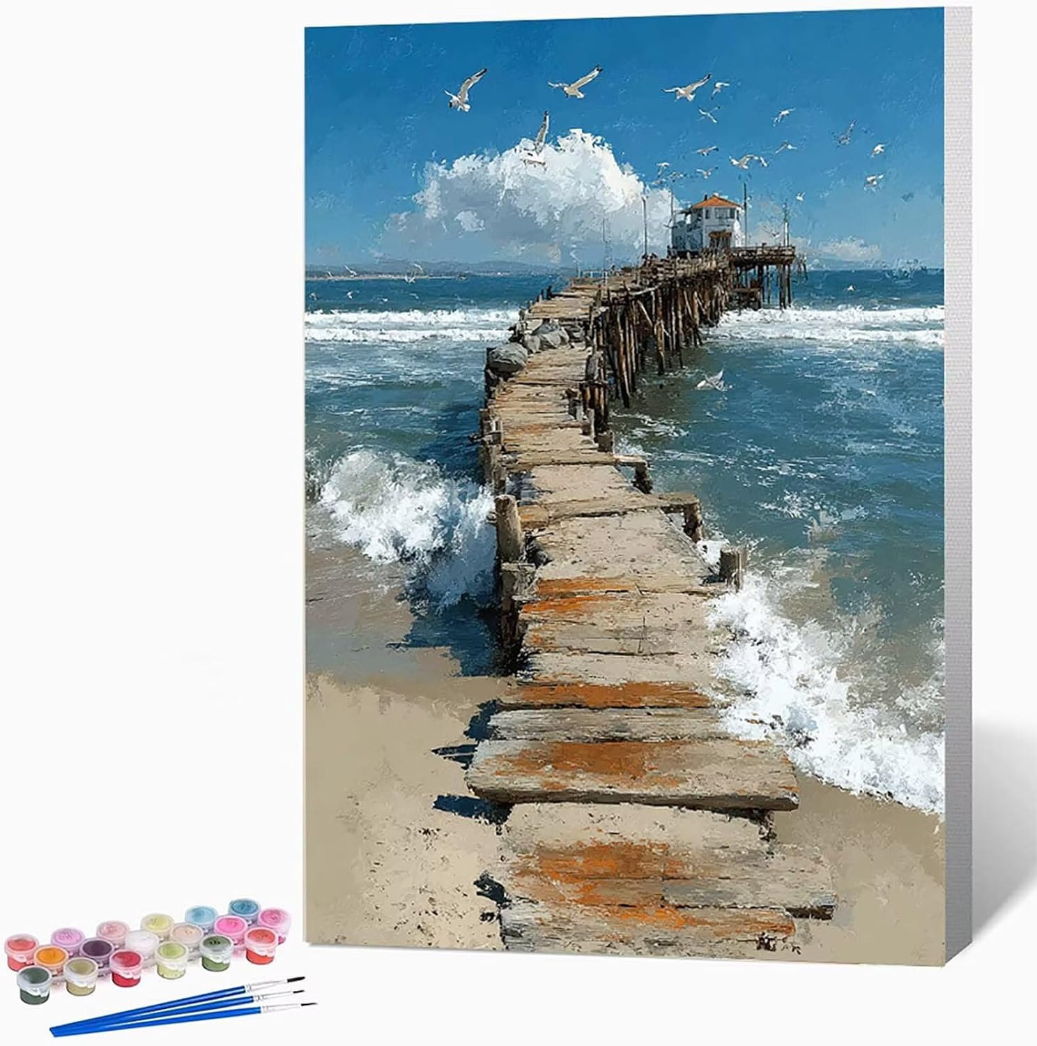 Peinture Par Numero Enfant Fleur De Pivoine Diy Adultes Enfants Seniors
