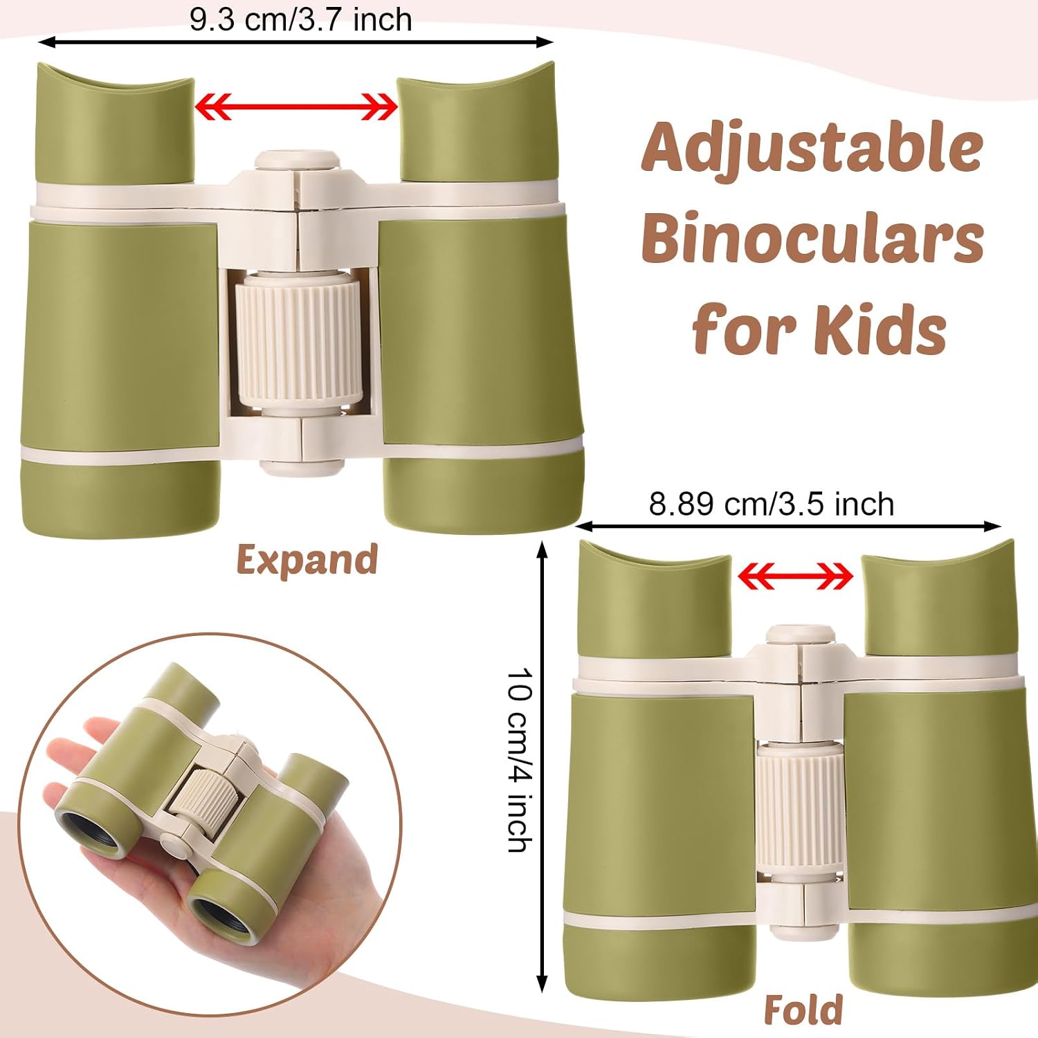 Yunsailing 9 Pack Kids Shockproof Binoculars image 2