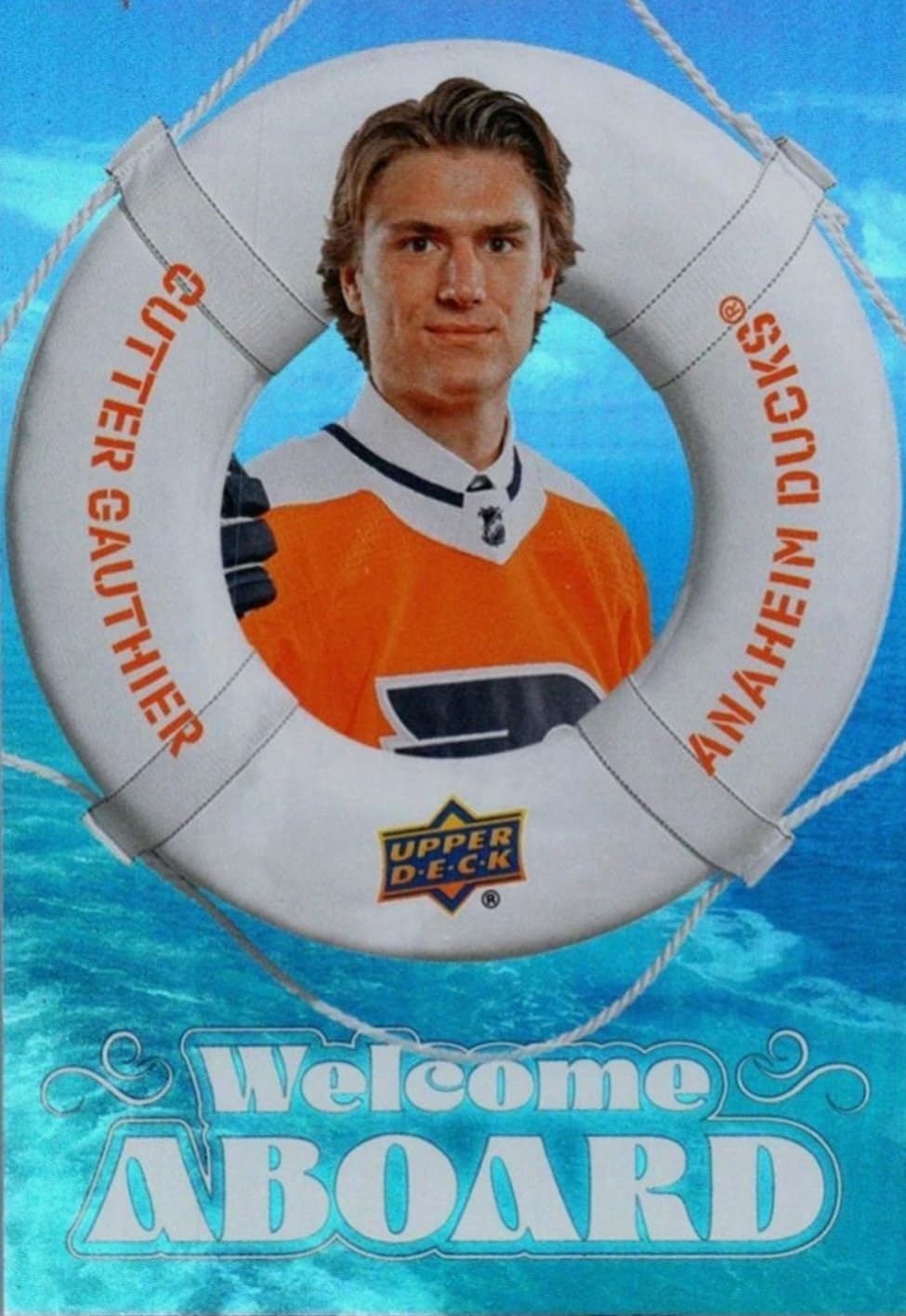 2024-25 Upper Deck Welcome Aboard Cutter Gauthier Rookie Card RC #WA-7