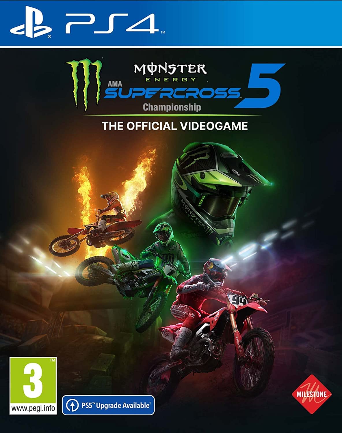 MILESTONE Monster Energy Supercross - The Official Videogame 5 (Playstation 4)