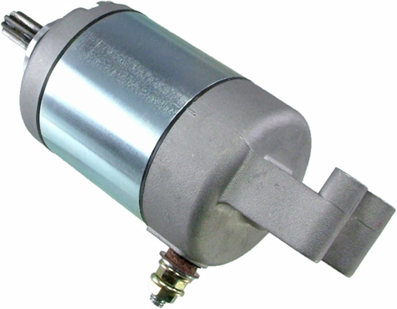 Gladiator New 12 Volt Starter for Yamaha Street Motorcycles FZS600 FZ6 / YZF-R6 / YZF-R6S 600cc 1999 2000 2001 2002 2003 2004 2005 2006 2007 2008 2009 SM14-222 5EB-81890-00-00 RS41221 71-26-18763