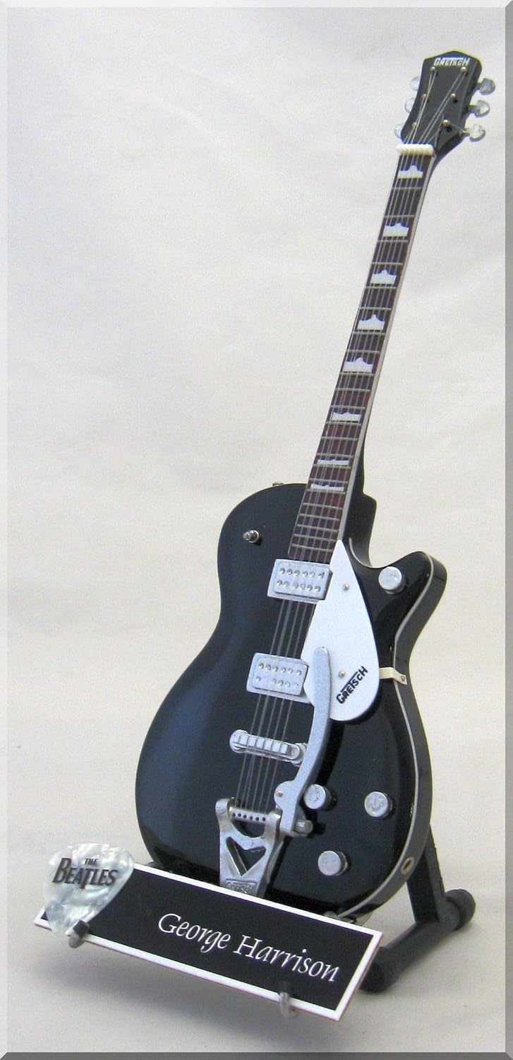 Miniature Guitar Replica DUO JET with Guitar Pick