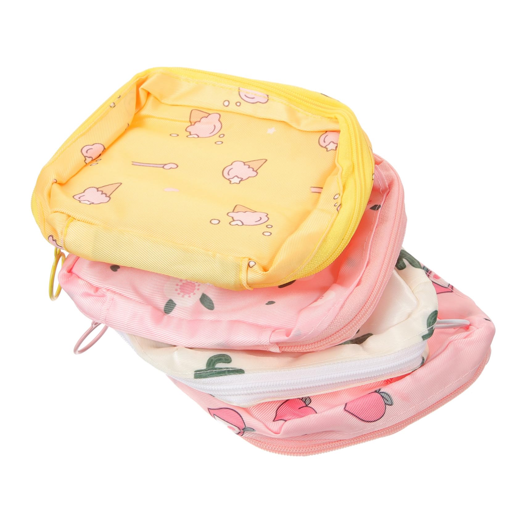 Baluue 16piezas Bolsa De Almacenamiento Para Toallas Sanitarias Estuche Portátil De Menstruación Organizador De Femenina Múltiples