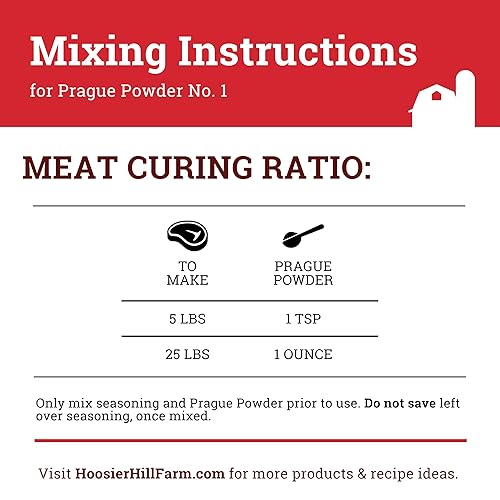 Miniatura 3 de Hoosier Hill Farm Prague Powder No.1 (Pink Curing Salt), 1LB (Pack of 1)