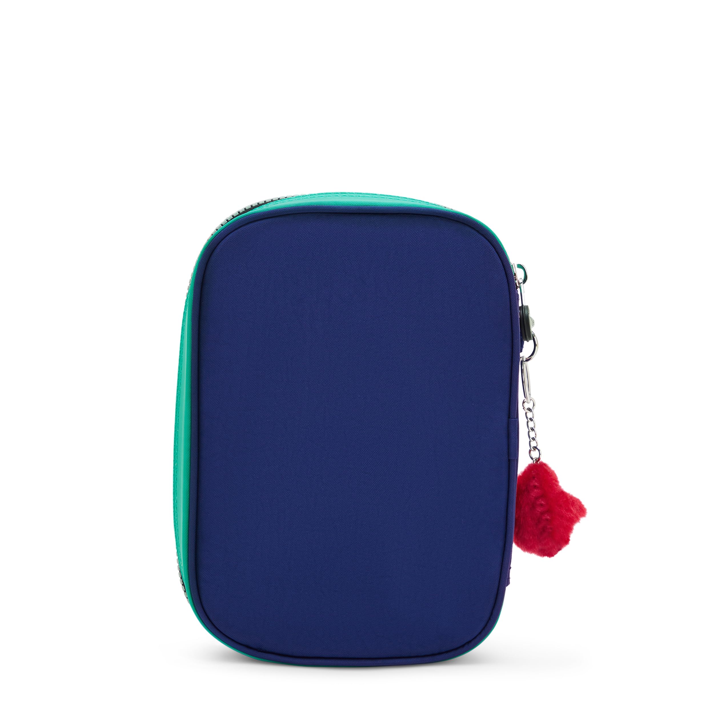 Kipling 100 Pens Astuccio, Organizer Astuccio Grande Leggero con Scomparti Multipli, Resistente Porta Accessori per Scuola & Viaggio - Escape Blue Bl